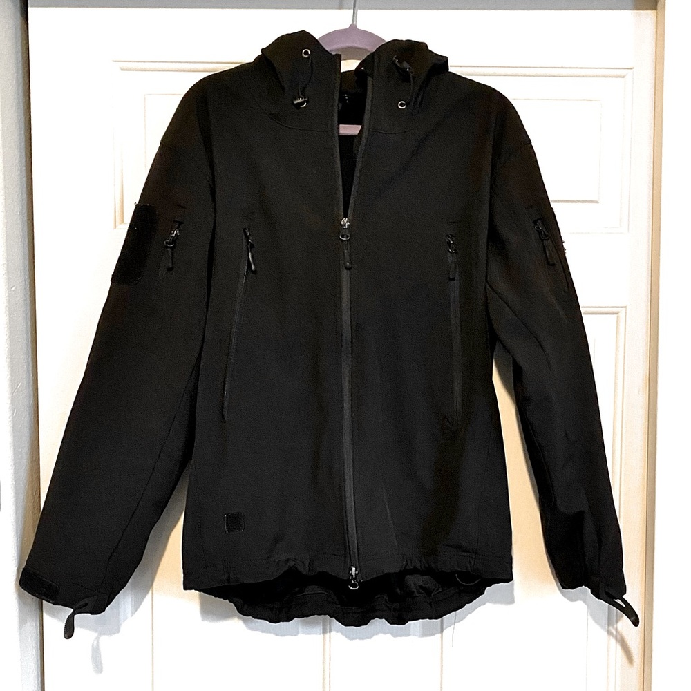 Black Weatherproof Mens Jacket